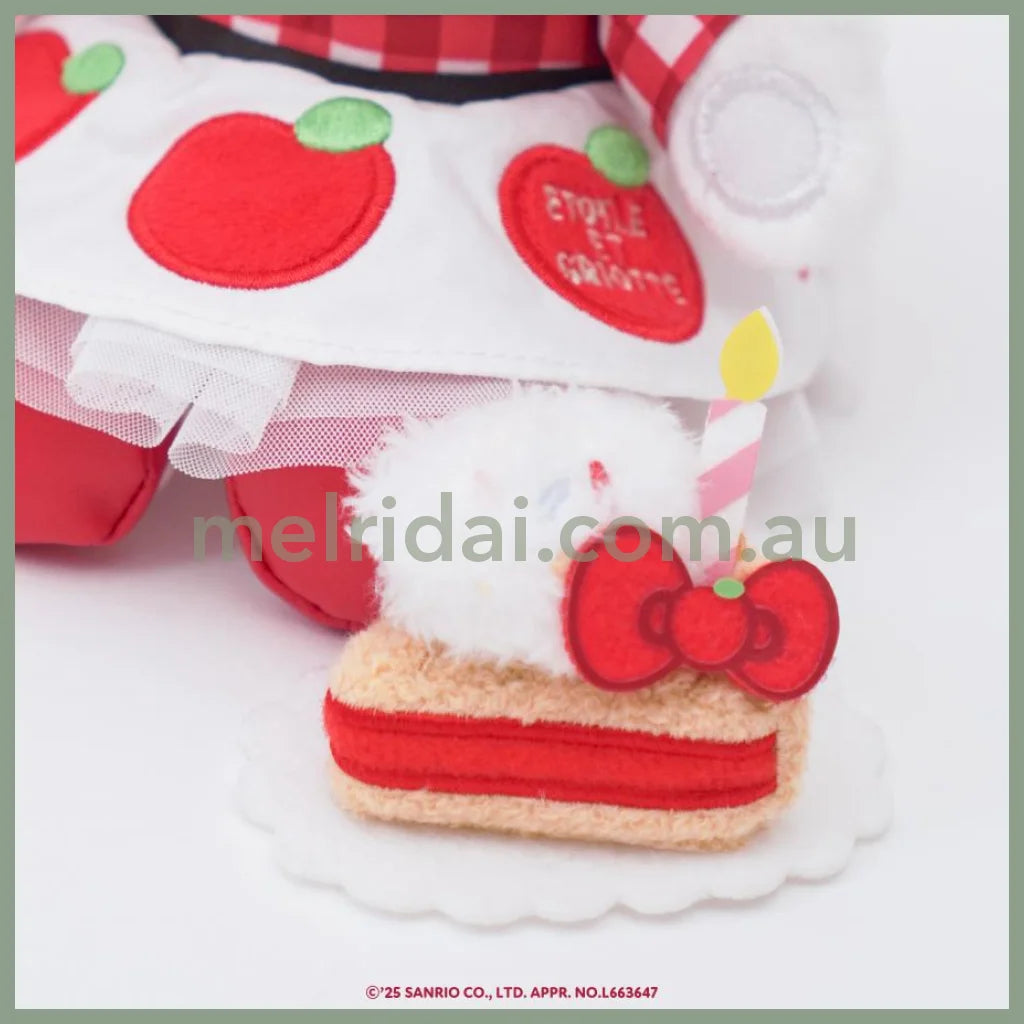 Etoile et Griotte x Sanrio | apple diner SURPRIZE Hello Kitty Plush Toy Plush Doll 220mm