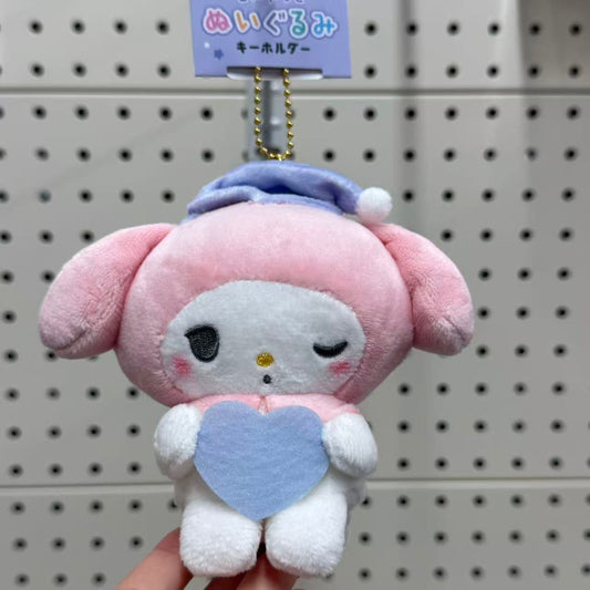 SANRIO x Crux | My Melody Plush Keychain Bag Charm Mascot 190×160×70mm (Munyatto)