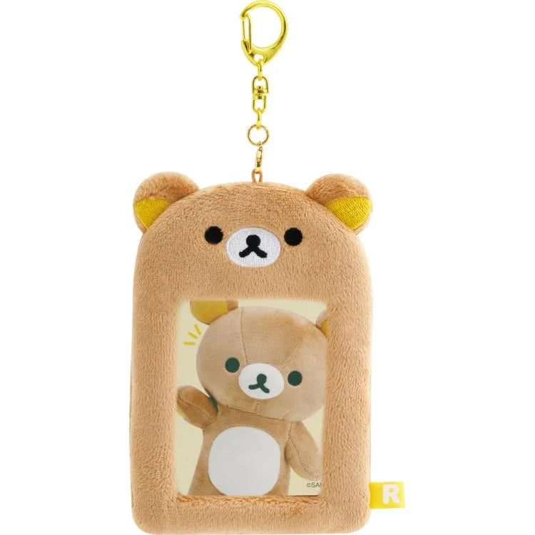 SAN-X | Rilakkuma Fluffy Photo Keychain Key Holder 125×80×15mm