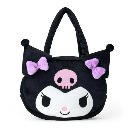 SANRIO | Tote Bag Face Shape 46cm×11.5cm×42cm (Kuromi)