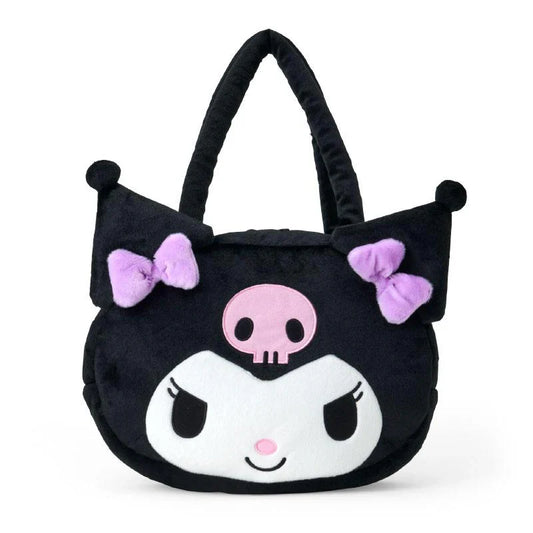 SANRIO | Tote Bag Face Shape 46cm×11.5cm×42cm (Kuromi)