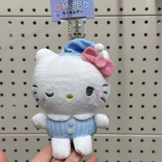 SANRIO x Crux | Hello Kitty Plush Keychain Bag Charm Mascot 190×160×70mm (Munyatto)