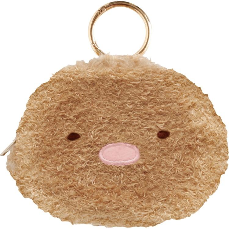 SAN-X | Tonkatsu Fried Pork Plush Shopping Bag Keychain