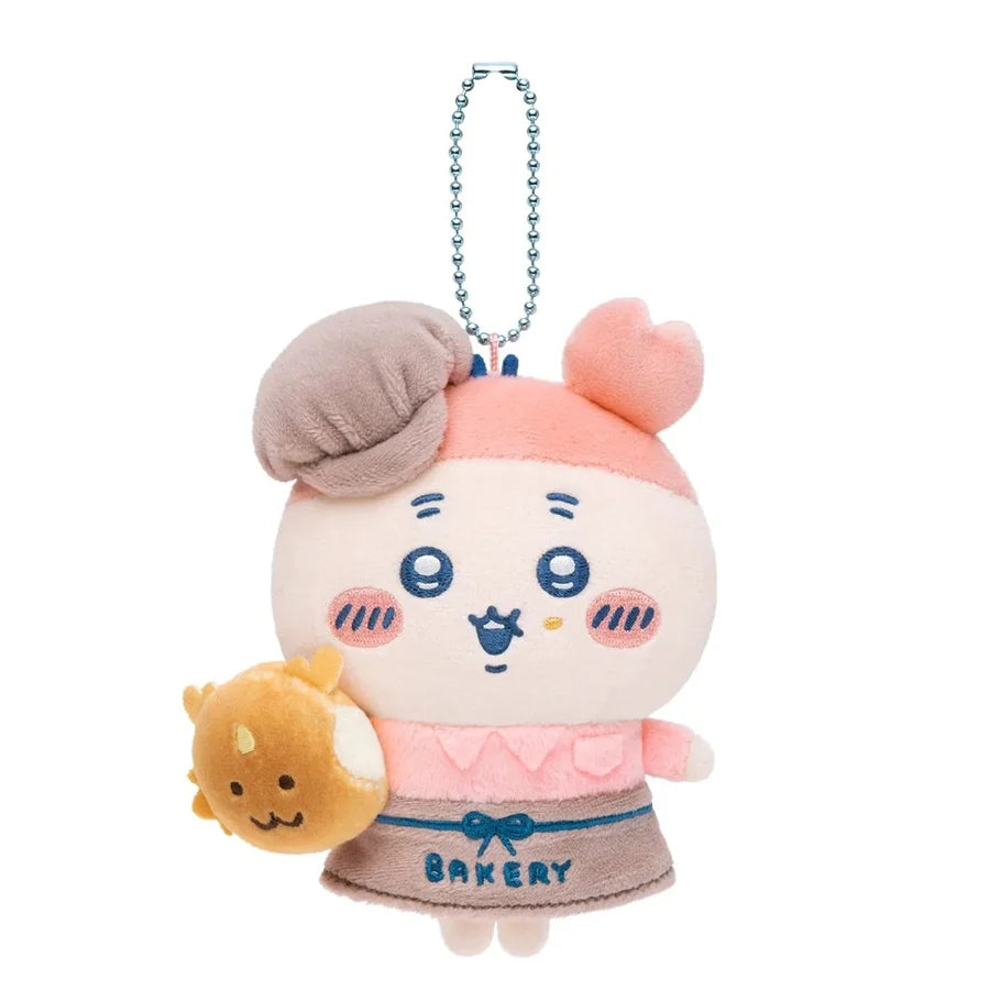 CHIIKAWA | Kani-chan / Furuhonya Plush Keychain Bag Charm 115×100×50mm (Chiikawa Bakery Staff)