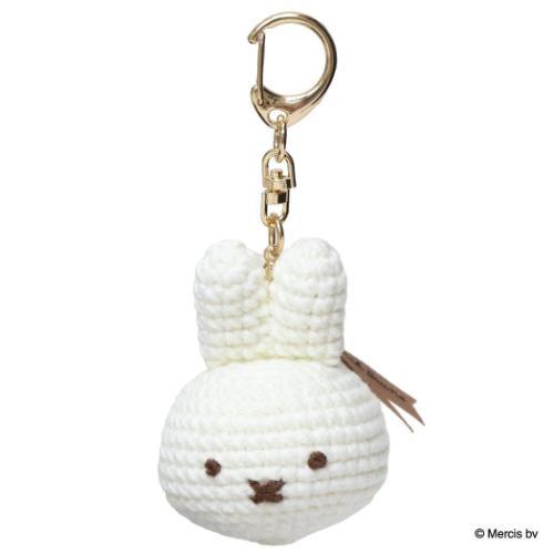 MIFFY | Keyring Face Charm Keychain 55x80x45mm (BRUNA KNIT)