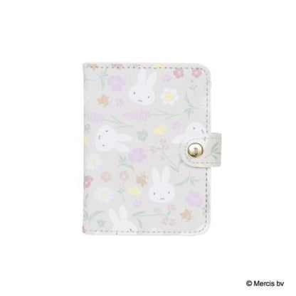MIFFY | Card Case Card Pouch 80×105×10mm (Floral Face)
