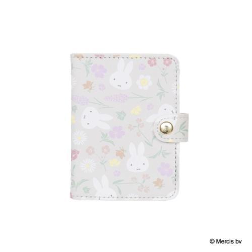 MIFFY | Card Case Card Pouch 80×105×10mm (Floral Face)