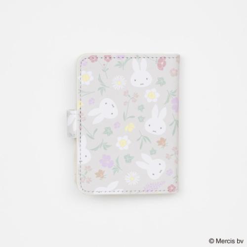MIFFY | Card Case Card Pouch 80×105×10mm (Floral Face)