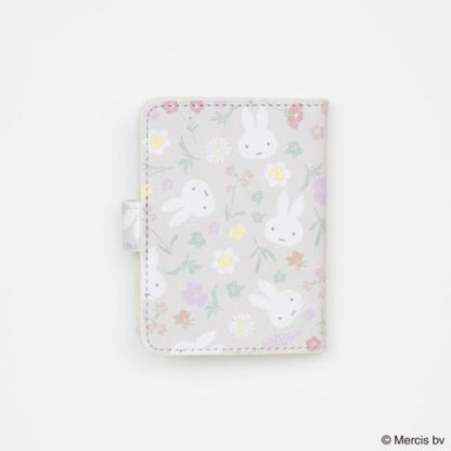 MIFFY | Card Case Card Pouch 80×105×10mm (Floral Face)