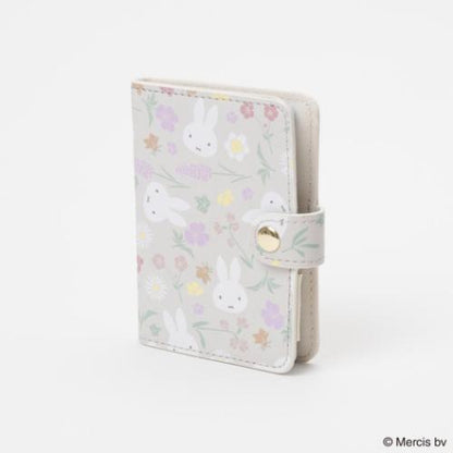 MIFFY | Card Case Card Pouch 80×105×10mm (Floral Face)