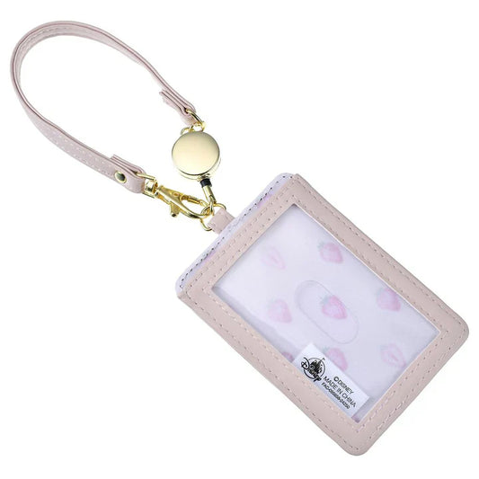 DISNEY | The Aristocats Marie Cat Pass Case with Reel H10.5×W7.2×D1cm (STRAWBERRY COLLECTION)