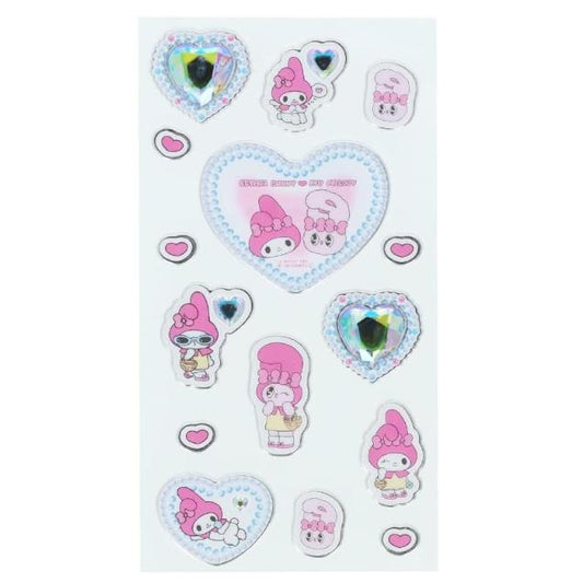 ESTHER BUNNY x My Melody | Jewel Style Sticker 91×161×5mm
