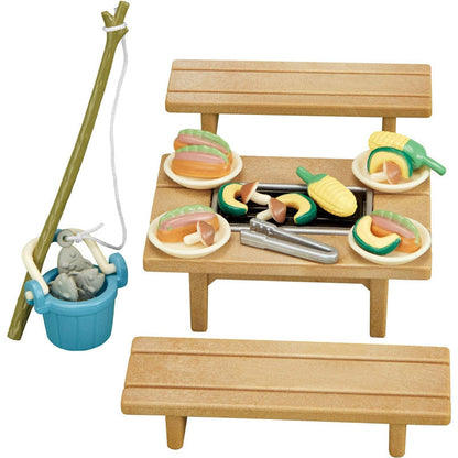 【JP】Sylvanian Families | Family BBQ Set W78 x H113 x D49 mm