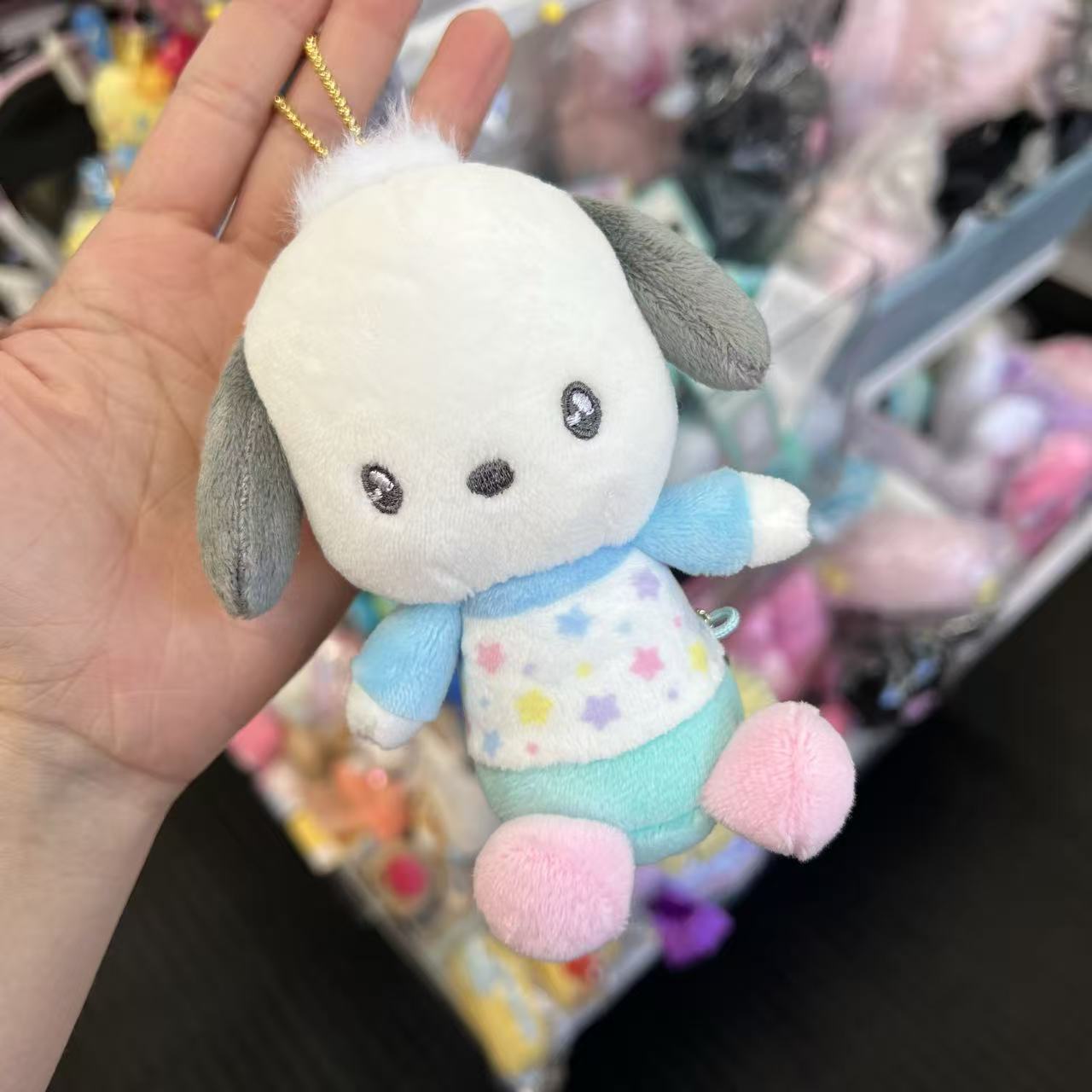 SANRIO | Pochacco Mascot Holder / Plush Keychain / Bag Charm (Pop up Store Limited)