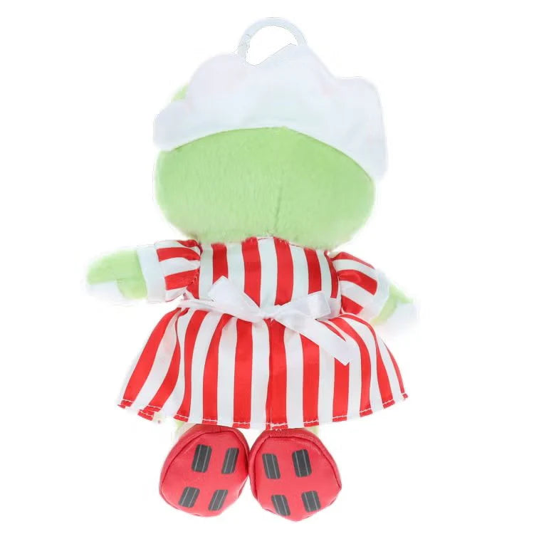 Pickles the Frog | Mascot Holder Bag Charm & Eco Shopping Tote Bag (Retro Diner)