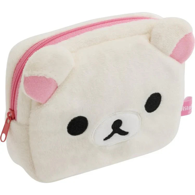 SAN-X | Rilakkuma Korilakkuma Plush Square Pouch 115×145×30mm