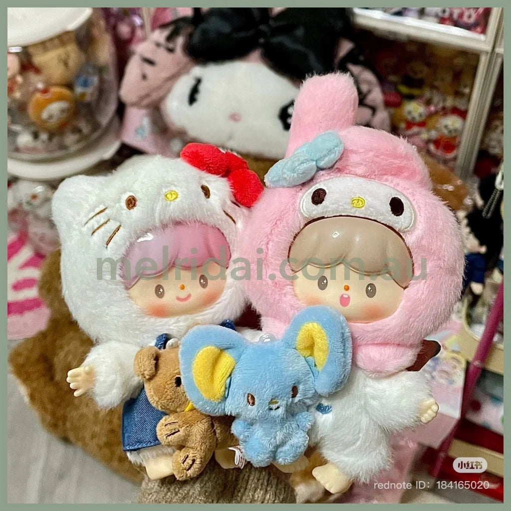 Finding Unicorn x SANRIO | zZoton Secret Keychain Bag Charm Blind Box (Love League Buddies Series) - Order 6 for