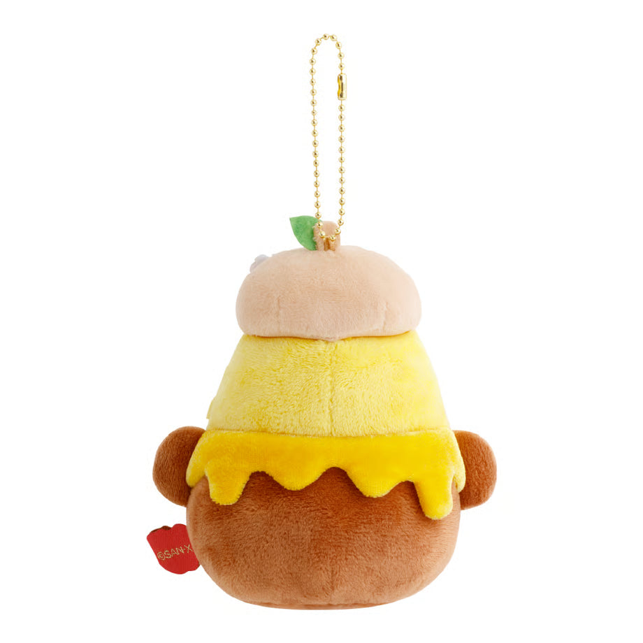 SAN-X | Kiiroitori Plush Keychain Bag Charm Mascot 120x120x75mm (Chairoikoguma Honey Exploration Team)
