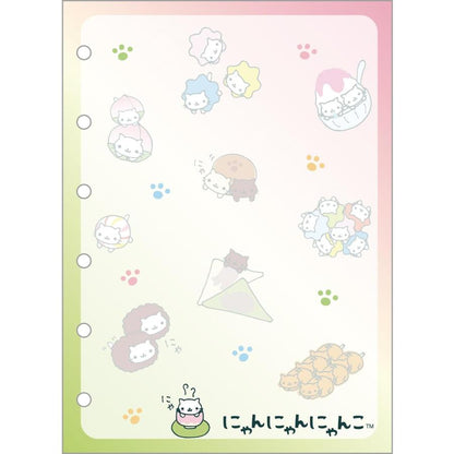 SAN-X | Nyannyannyanko Funifuni Squishy Sticker Binder 155×110×20mm