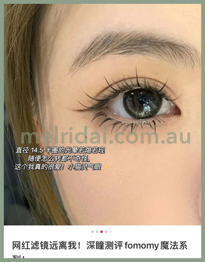 Fomomy | Magic Colored Daily Disposable Contact Lens Brown 10 Dia14.5 Bc8.6