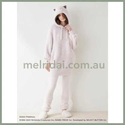 Gelato Pique X Pokémon | Hoodie & Leg Warmer Leggings Set Jigglypuff Free Size +