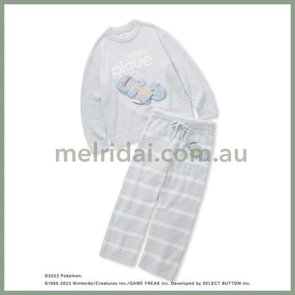 Gelato Pique X Pokémon | Pullover & Long Pants Set Blu