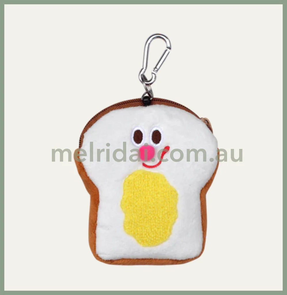 Gladeebutter Toast Mini Case For Airpods/ Pass Card /