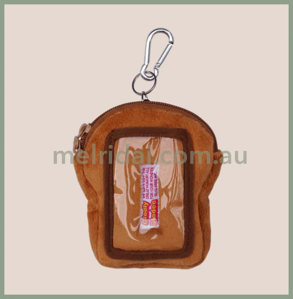 Gladeebutter Toast Mini Case For Airpods/ Pass Card /