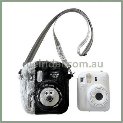 GLADEE | Instant Camera Pouch Shoulder Bag 160 x 125 x 120mm (Camera - Black)