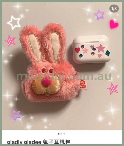 Gladee | Mini Case For Airpods Rabbit ///