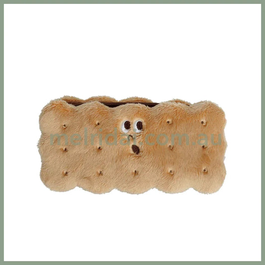 GLADEE | Pencil Case Pouch 195 x 100 x 50 mm (S’more Sandwich Cookies / Biscuit)