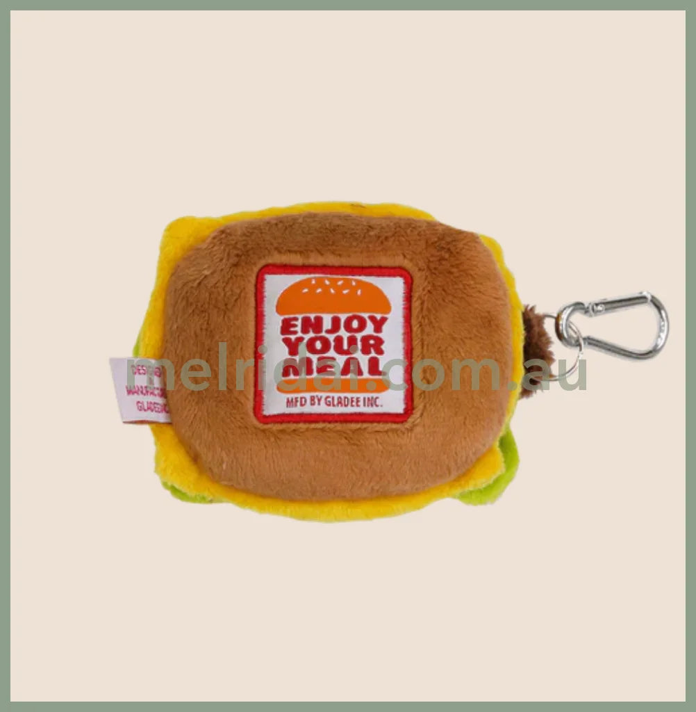 Gladeesquare Hamburger Mini Case For Airpods