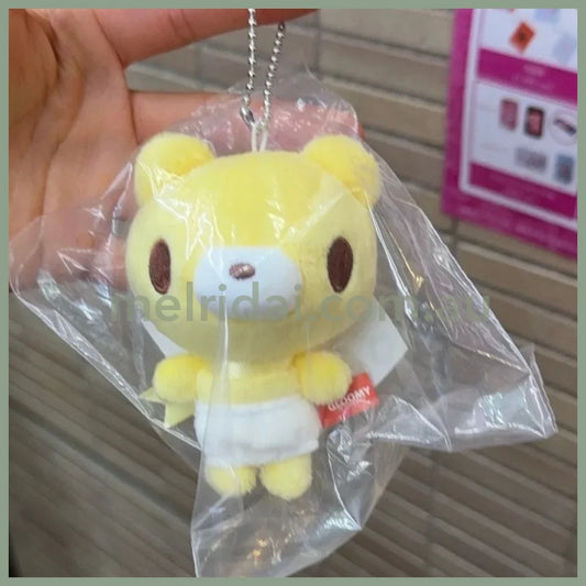 Gloomy Bear | Baby Yellow Mascot Holder Plush Keychain Bag Charm 8.3cm Approx. (25th ANNIVERSARY TOUR)