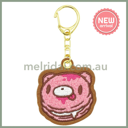 Gloomy Bear | Chenille Embroidery Felt Key Chain 135× 44 x 5mm (Macaron)