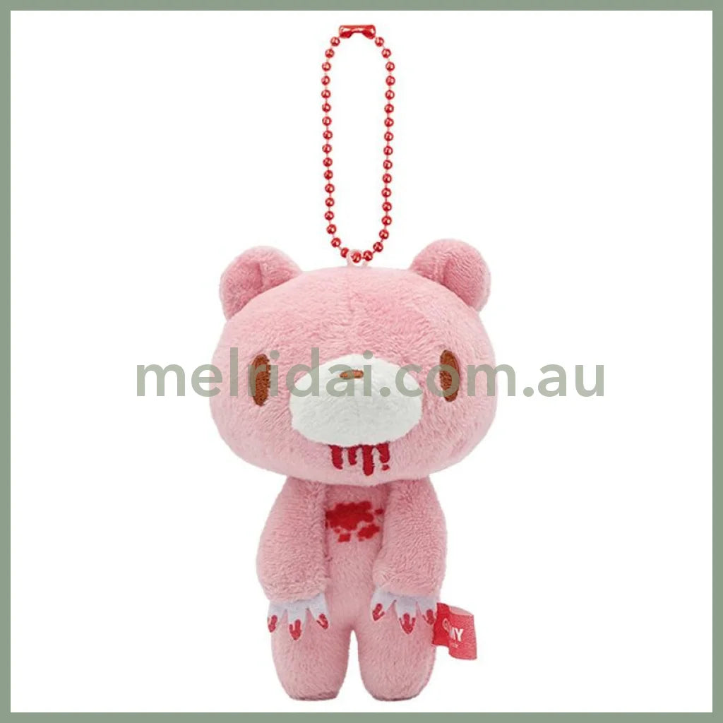 Gloomy Bear | Mascot Holder Plush keychain Key Ring Bag Charm H10×W9×D8cm (Bloody)