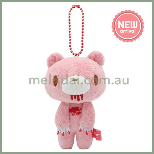 Gloomy Bear | Mascot Holder Plush keychain Key Ring Bag Charm H10×W9×D8cm (Bloody)