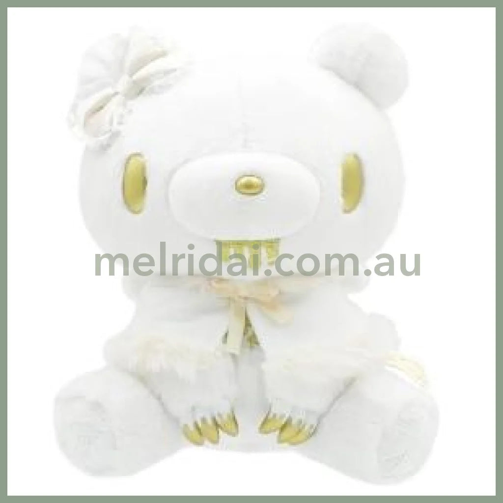 【Pre-order for Mid Nov】Gloomy Bear | Plush Toy Plush Doll 120mm×160mm×120mm (Angel Ribbon White)
