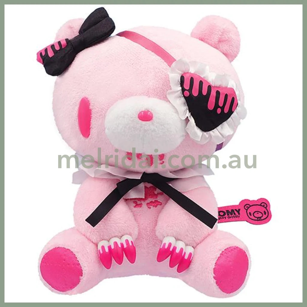 Gloomy Bear | Plush Toy Doll Eye Patch Lolita W120mm×H160mm×D120mm (Eye patch ver. Pink)