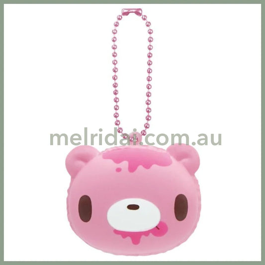 Gloomy Bear | Squeeze Squishy Mascot Ball Chain Keychain 57×56×21mm (Face Marshmallow Macaron)