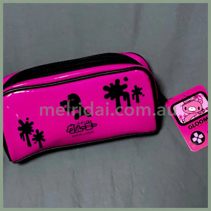 Gloomy Bear | The Naughty Grizzly Square Pouch Zipper Pouch H100×W200×D58mm