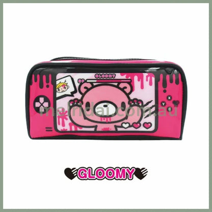 Gloomy Bear | The Naughty Grizzly Square Pouch Zipper Pouch H100×W200×D58mm