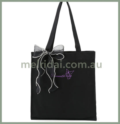 Grl X Sanrio | Tote Bag 37*30*10Cm /// Kuromi
