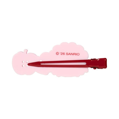 SANRIO | My Sweet Piano Hair Clip 70×12×270mm (Autumn Apple Gingham Red)
