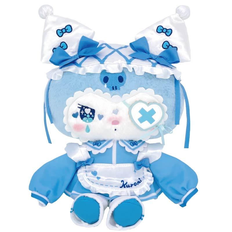 【Limit 1】SANRIO x MU DOLLY MIX | Kuromi Blue Plush Toy Plush Doll 175×220×110mm