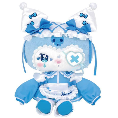 【Limit 1】SANRIO x MU DOLLY MIX | Kuromi Blue Plush Toy Plush Doll 175×220×110mm