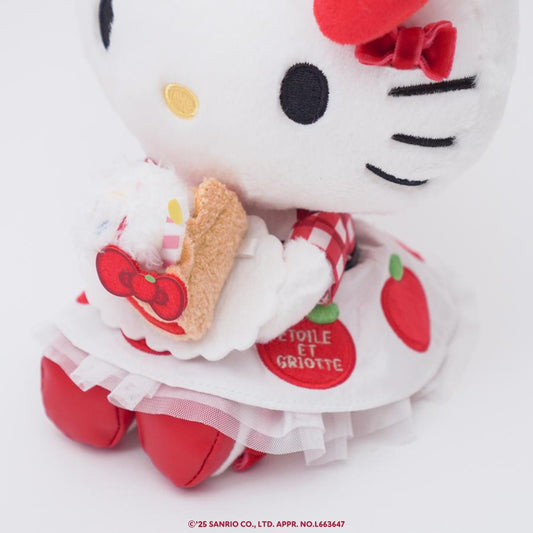 Etoile et Griotte x Sanrio | apple diner SURPRIZE Hello Kitty Plush Toy Plush Doll 220mm
