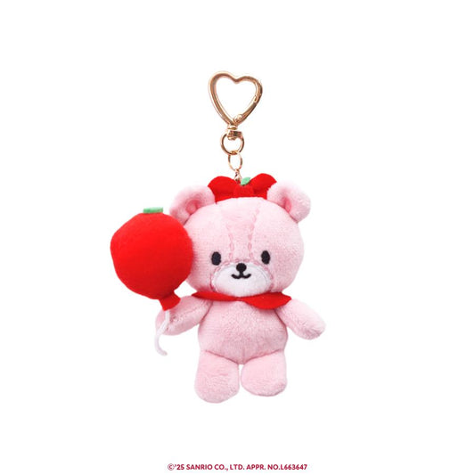 Etoile et Griotte x Sanrio | apple diner SURPRIZE Hello Kitty Tiny Chum Plush Keychain Bag Charm Mascot 100mm