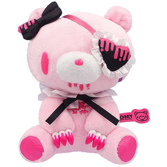 Gloomy Bear | Plush Toy Doll Eye Patch Lolita W120mm×H160mm×D120mm (Eye patch ver. Pink)