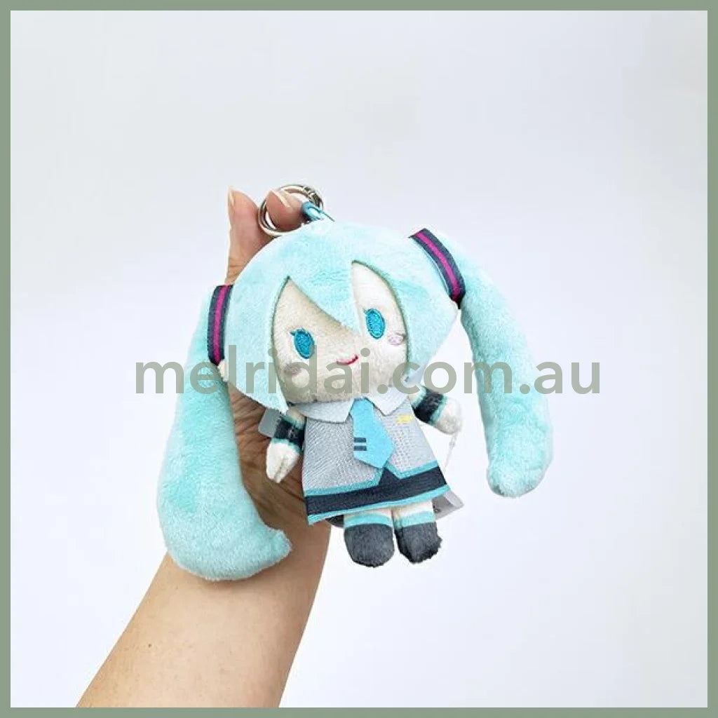 Hatsune Miku | Mascot Holder Plush Keychain Bag Charm with Carabiner 110×110×50mm