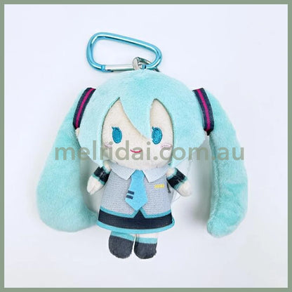 Hatsune Miku | Mascot Holder Plush Keychain Bag Charm with Carabiner 110×110×50mm